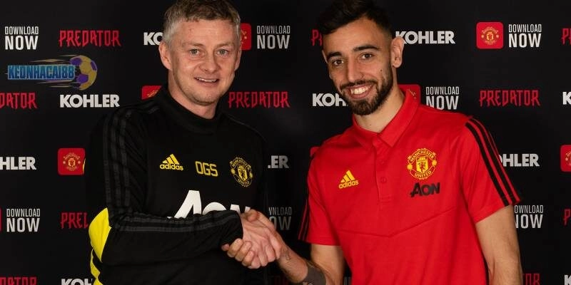 Bruno Fernandes cập bến Manchester United vào mùa Đông năm 2020